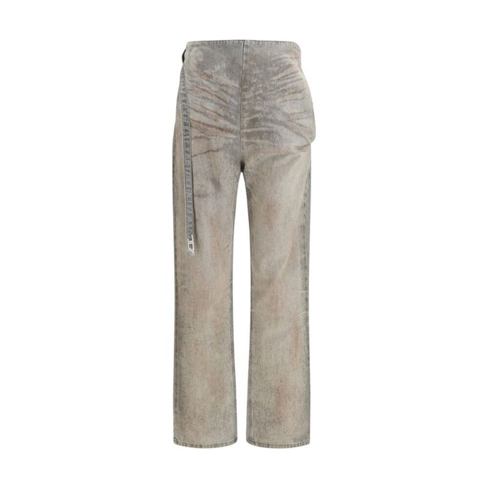 Diesel Gray Cotton Slim Fit Women's Jeans